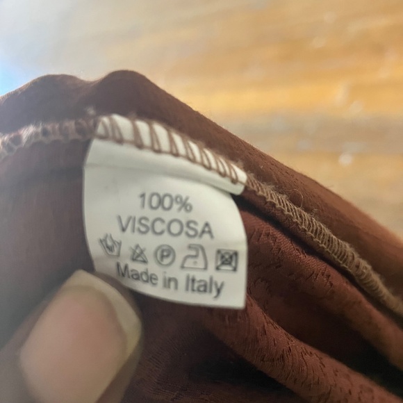 Vintage Italian Brown steam punk fair core Gothic skirt - Picture 8 of 8